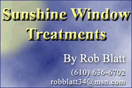 Sunshine Window Treatments By Rob Blatt
